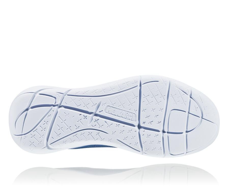 Tenis Hoka One One Mujer Azules/Blancos - Hupana Flow - ILNS16027